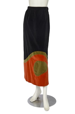 Lot 604 - A Pierre Cardin 'Pop Art' skirt, Autumn-Winter 1970-71