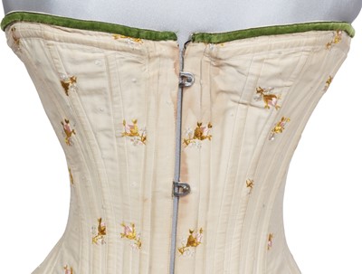 Lot 734 - Four corsets, 1860s-1880s