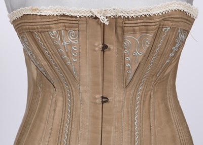 Lot 734 - Four corsets, 1860s-1880s