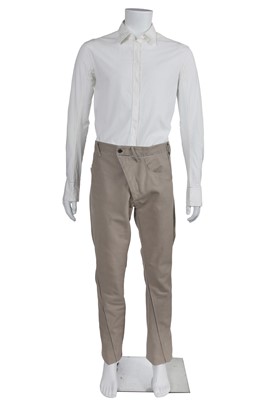 Lot 32 - A Carol Christian Poell men's cotton ensemble, 'Self-Same' collection, 2009