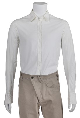 Lot 32 - A Carol Christian Poell men's cotton ensemble, 'Self-Same' collection, 2009
