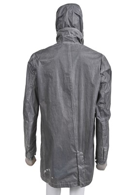 Lot 35 - A Carol Christian Poell men's garment-dyed grey-green polyamide parka, special order 2009