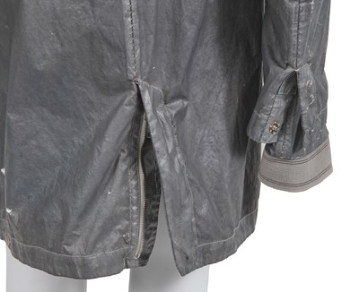 Lot 35 - A Carol Christian Poell men's garment-dyed grey-green polyamide parka, special order 2009