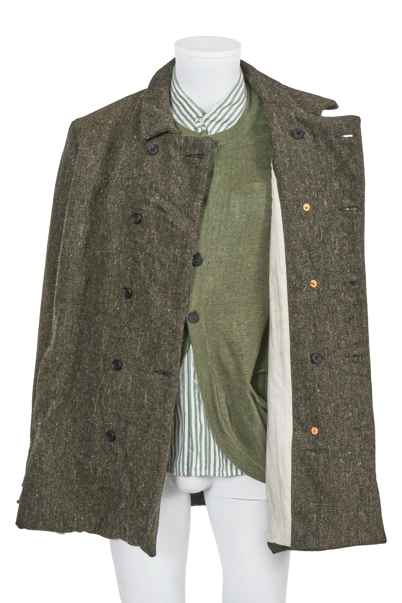 トップス paul harnden Lot 105 - A Paul Harnden men's green tweed, cotton and