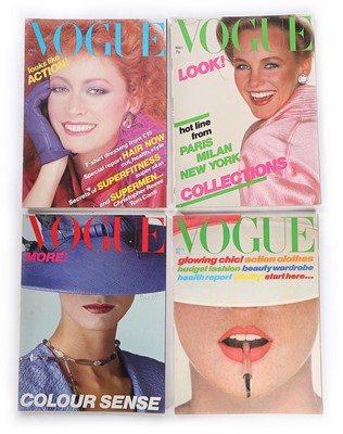 Lot 71 - British Vogue, Jan 1980-Sept 1993, a complete...
