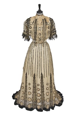 Lot 721 - A group of white and cream gowns, 1890s-1900s
