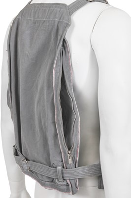 Lot 25 - A Carol Christian Poell men's grey cotton 'Self-edge' vest bag, 'Dead End' collection, 2010