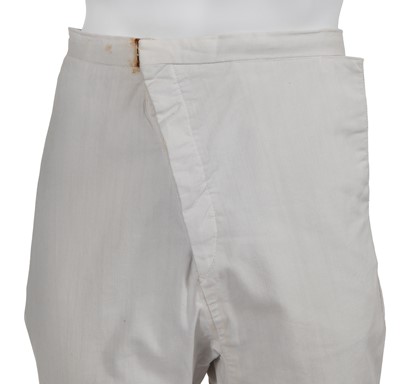 Lot 34 - A Carol Christian Poell men's white cotton suit, 'Self-Same' collection, 2009