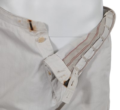 Lot 34 - A Carol Christian Poell men's white cotton suit, 'Self-Same' collection, 2009
