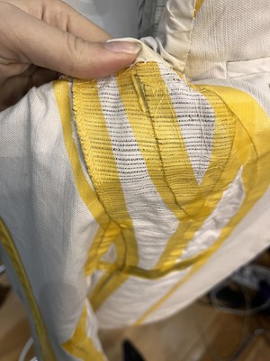 Lot 34 - A Carol Christian Poell men's white cotton suit, 'Self-Same' collection, 2009