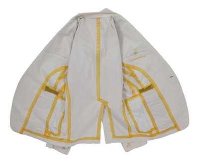 Lot 34 - A Carol Christian Poell men's white cotton suit, 'Self-Same' collection, 2009