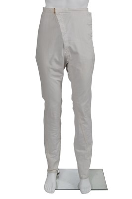 Lot 34 - A Carol Christian Poell men's white cotton suit, 'Self-Same' collection, 2009
