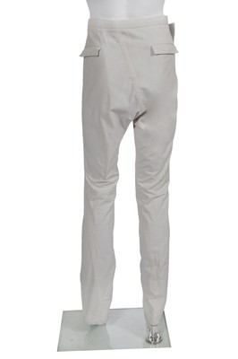 Lot 34 - A Carol Christian Poell men's white cotton suit, 'Self-Same' collection, 2009