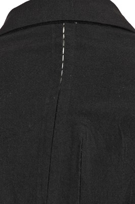 Lot 27 - A Carol Christian Poell men's charcoal grey cotton-blend 'one-piece' blazer, 'Dead-End' collection, 2010