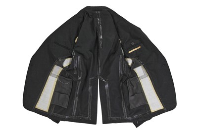Lot 27 - A Carol Christian Poell men's charcoal grey cotton-blend 'one-piece' blazer, 'Dead-End' collection, 2010