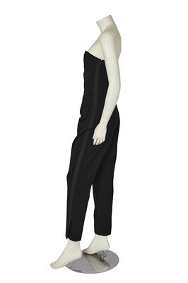 Lot 391 - A Givenchy by John Galliano black wool jumpsuit, Autumn-Winter 1996-97