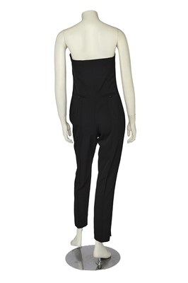 Lot 391 - A Givenchy by John Galliano black wool jumpsuit, Autumn-Winter 1996-97