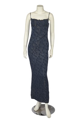 Lot 388 - A Christian Dior by John Galliano brocaded bias-cut evening gown, 'In a Boudoir Mood' collection, Spring-Summer 1998