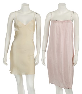 Lot 263 - Two Christian Dior by John Galliano slip dresses, 1990s-2000s