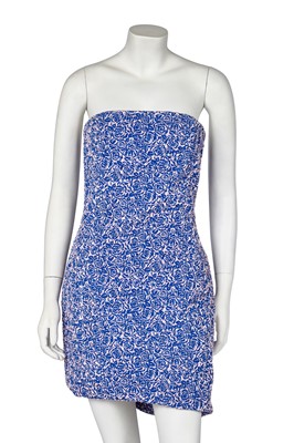Lot 107 - A Christian Dior by Raf Simons textured silk cocktail dress, pre-collection, Autumn-Winter 2013