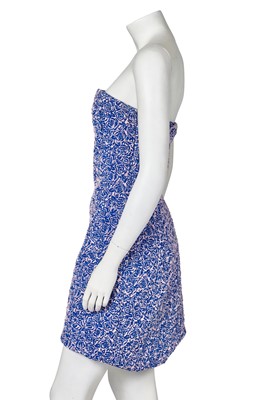 Lot 107 - A Christian Dior by Raf Simons textured silk cocktail dress, pre-collection, Autumn-Winter 2013