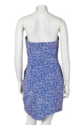 Lot 107 - A Christian Dior by Raf Simons textured silk cocktail dress, pre-collection, Autumn-Winter 2013