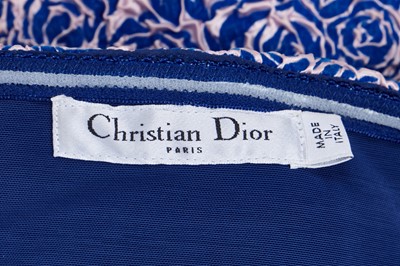 Lot 107 - A Christian Dior by Raf Simons textured silk cocktail dress, pre-collection, Autumn-Winter 2013