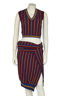 Lot 403 - A John Galliano knitted ensemble, 'Suzie Sphinx' collection, Autumn-Winter 1997-98