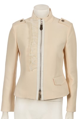 Lot 104 - A Louis Vuitton cream wool jacket, 2000s-2010s
