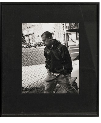 Lot 134 - A Craig McDean silver gelatin print of Lee Alexander McQueen, 2002
