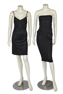 Lot 237 - Two Christian Dior by John Galliano little black dresses, 2000s