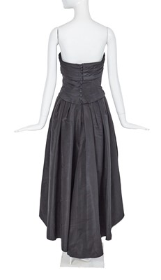 Lot 45 - A Chanel by Karl Lagerfeld black faille ballgown, 'Nouveau Rapper (Hip Hop)' collection Autumn-Winter 1991-92