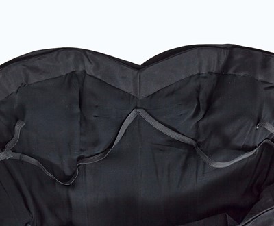 Lot 45 - A Chanel by Karl Lagerfeld black faille ballgown, 'Nouveau Rapper (Hip Hop)' collection Autumn-Winter 1991-92