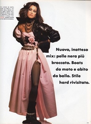Lot 45 - A Chanel by Karl Lagerfeld black faille ballgown, 'Nouveau Rapper (Hip Hop)' collection Autumn-Winter 1991-92