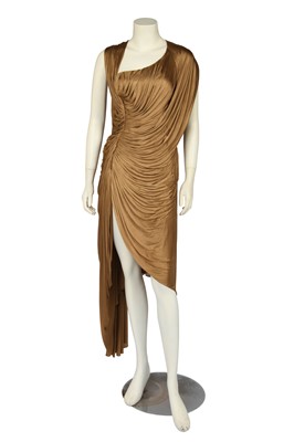 Lot 131 - A Yiqing Yin couture Grecian draped jersey dress, Spring-Summer 2012