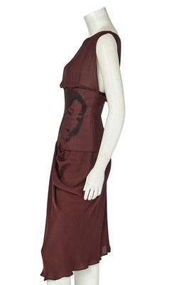 Lot 148 - A Chloe by Stella McCartney face-print dress, Autumn-Winter 2001-02