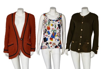 Lot 49 - A group of Chanel by Karl Lagerfeld separates, 1980s-90s