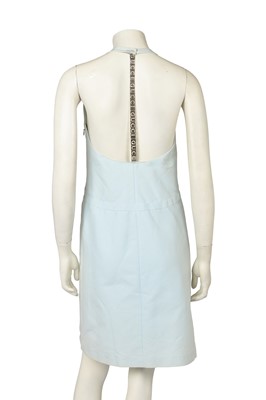 Lot 326 - A Gucci by Tom Ford ice blue cotton-blend mini dress, circa 1996