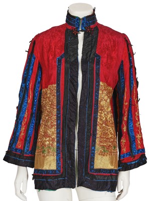 Lot 795 - A Babani-inspired jacket formed from a traditional Chinese skirt, 1920s