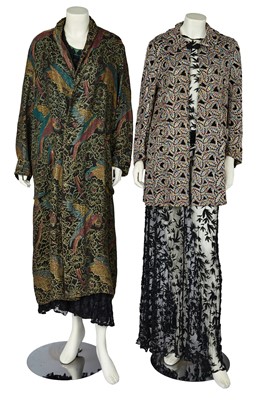 Lot 669 - A group of evening wear and lingerie, 1930s