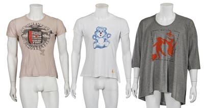 Lot 16 - A group of six Vivienne Westwood men's cotton jersey t-shirts, 2000s