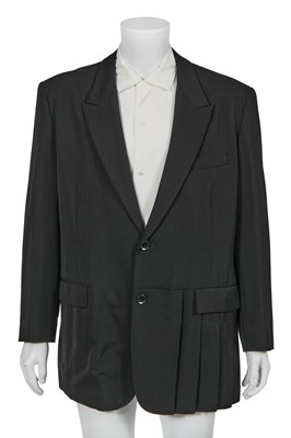 Lot 22 - A Yohji Yamamoto men's black wool blazer, Spring-Summer 2003