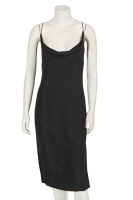 Lot 392 - A John Galliano black bouclé silk midi dress, 'Ballets Russes' collection, Spring-Summer 1999