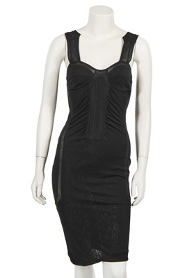 Lot 220 - A Gucci by Alessandra Facchinetti black rayon jersey mini dress, Spring-Summer 2005
