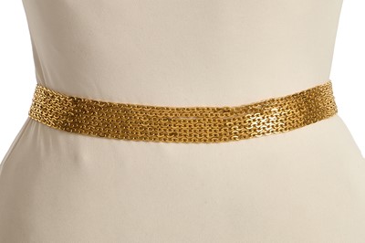 Lot 30 - A Chanel by Karl Lagerfeld gilt chain belt, Autumn-Winter 1995-96
