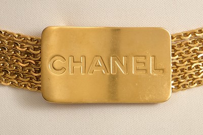 Lot 30 - A Chanel by Karl Lagerfeld gilt chain belt, Autumn-Winter 1995-96