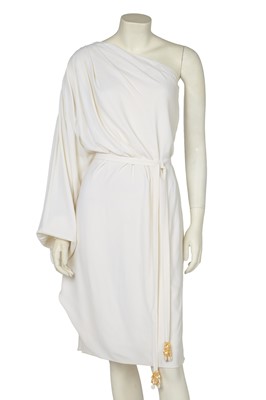 Lot 112 - A Christian Dior by John Galliano white crêpe dress, 'South Pacific' collection, Spring-Summer 2011