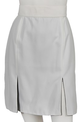 Lot 412 - A Thierry Mugler black and white gabardine suit, circa 1990