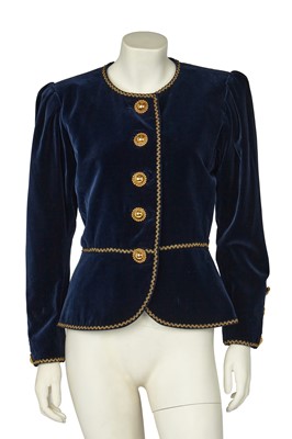 Lot 274 - An Yves Saint Laurent cocktail jacket, 1990s