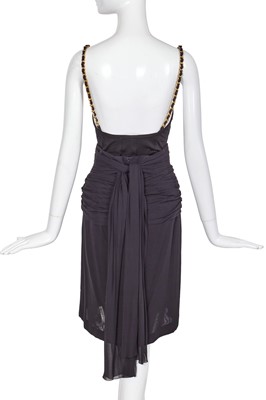 Lot 32 - A Chanel by Karl Lagerfeld black nylon swimsuit/body, Spring-Summer 1990